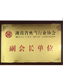 湖南省典当行业协会副会长单位